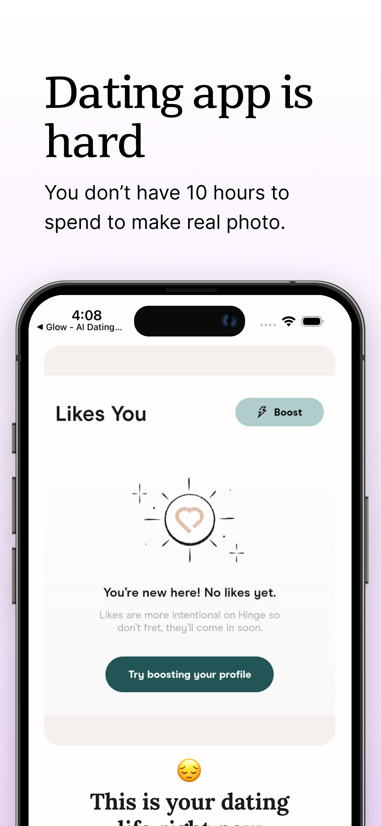 Dating app is hard - the problem with dating profiles